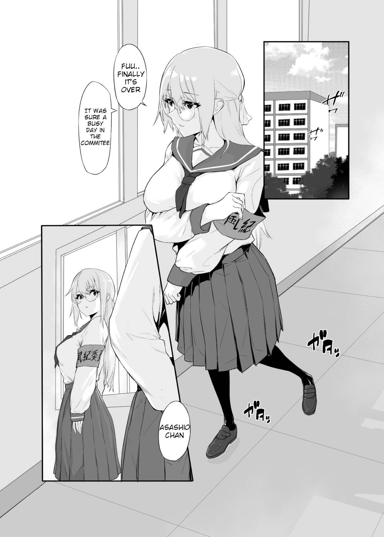 Hentai Manga Comic-A Masochistic Girl's Afterschool Secret-Read-9